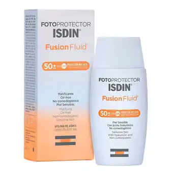 Farmacia San Pablo Isdin Fotoprotector Fusion Fluid FPS 50+ Facial para Piel Sensible oferta