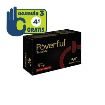 Farmacia San Pablo Poverful 1 Tableta Caja oferta