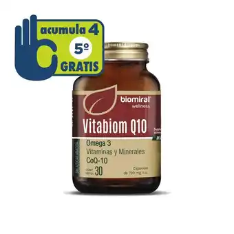 Farmacia San Pablo Biomiral Vitabiom Q10 Suplemento alimenticio oferta