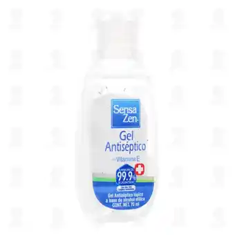 Farmacias Guadalajara Gel Antiséptico Sensa Zen con Vitamina E, 70 ml oferta