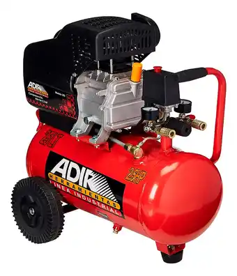 Mercado Libre Compresor Eléctrico Lubricado 2.5hp 25 Lts Adir 202 Frecuencia 30 MHz oferta