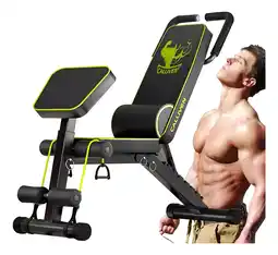 Mercado Libre Banco De Pesas Gimnasio Multiposiciones Plegable C/bandas oferta