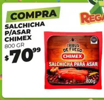 SALCHICHA P/ASAR CHIMEX 800 GR