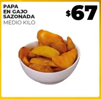 Merco PAPA EN GAJO SAZONADA MEDIO KILO oferta