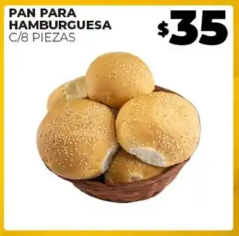 Merco PAN PARA HAMBURGUESA C/8 PIEZAS oferta