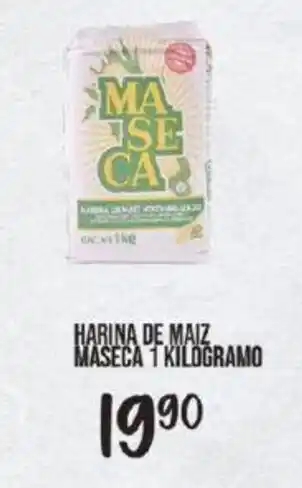 Alsuper HARINA DE MAIZ MASECA 1 KILOGRAMO oferta