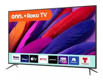 Mercado Libre Pantalla Onn 100012586 55 PuLG Class 4k 2160p Roku Smart Tv oferta