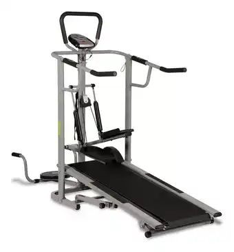 Mercado Libre Caminadora mecánica Bodyfit BFHC-502 color gris oscuro oferta