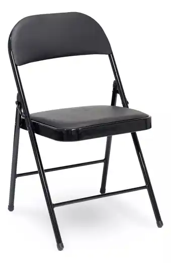 Mercado Libre Silla Plegable Negra Acojinada Metalica Uso Rudo Acolchonada oferta