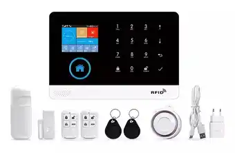 Mercado Libre Kit Sistema De Seguridad Alarma Hogar Y Sensor Wifi Y Gsm oferta