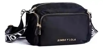 Mercado Libre Bolso Moderno Para Mujer Bimba And Lola De Nailon Negro oferta