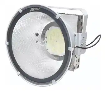 Mercado Libre Reflector Led Redondo Campana Industrial 500 W Adir 8085 Carcasa Gris oferta