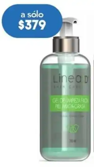 Farmacia San Pablo Línea D gel de limpieza facial 250ml oferta