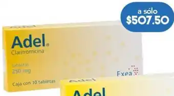 Farmacia San Pablo Adel 250mg 10 tabletas oferta