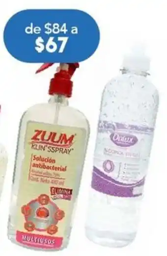Farmacia San Pablo Zuum Klin SSpray solución antibacterial 480ml oferta