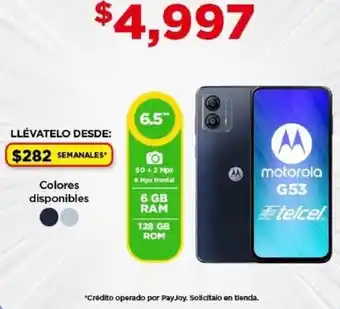 Bodega Aurrerá motorola G53 6,5" oferta