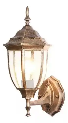 Mercado Libre Farol Lámpara Pared Hexagonal Exterio Lámpara Jardín Europea oferta