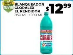 Merco Cloralex - blanqueador el rendidor oferta