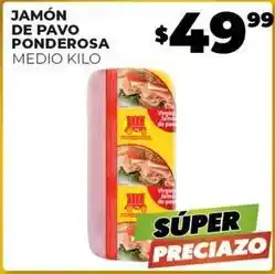 Merco Ponderosa - jamón de pavo oferta