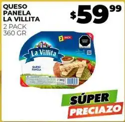 Merco La villita - queso panela oferta