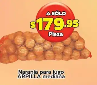 Super Aki Narania para jugo ARPILLA mediana oferta
