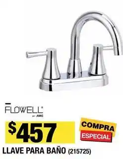 The Home Depot Flowell - llave para baño oferta