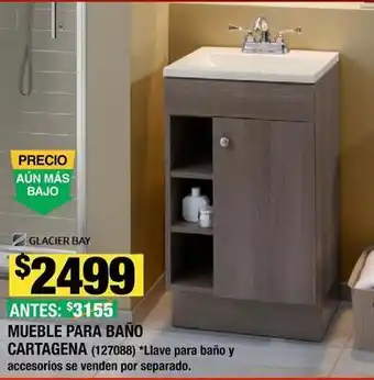 The Home Depot Glacier bay - mueble para baño cartagena oferta