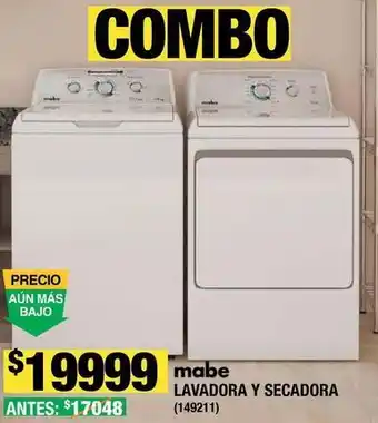 The Home Depot Mabe - lavadora y secadora oferta