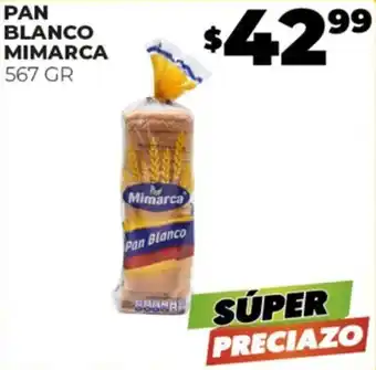 Merco PAN BLANCO MIMARCA 567 GR oferta