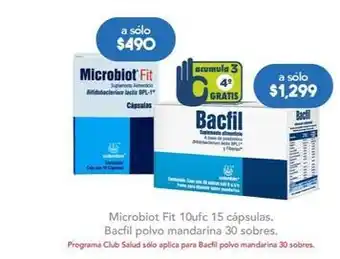 Farmacia San Pablo Microbiot fit - 10ufc 15 capsulas oferta