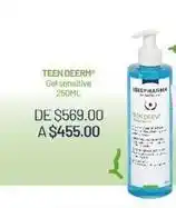 Farmacia San Pablo Isispharma - teen derm gel sensitive 250ml oferta
