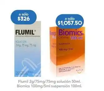 Farmacia San Pablo Flumil - 2g/75mg/75mg solucion 50ml oferta