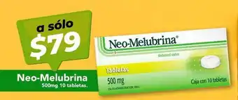 Farmacia San Pablo Neo-melubrina - 500mg 10 tabletas oferta