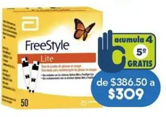 Farmacia San Pablo Freestyle Lite 50 tiras oferta