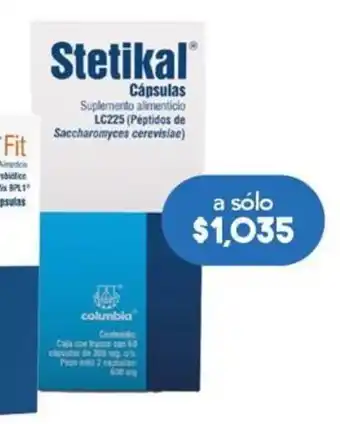 Farmacia San Pablo Stetikal 300mg 60 cápsulas oferta
