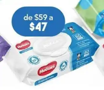 Farmacia San Pablo Huggies Cuidado Puro 80 toallitas húmedas oferta