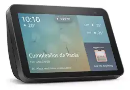 Mercado Libre Asistente Virtual Amazon Echo Show 8 2nd Gen Hd Con Alexa Color Charcoal oferta