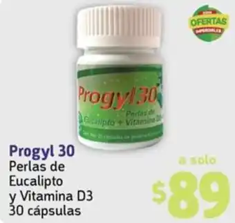 Farmacon Progyl 30 Perlas de Eucalipto y Vitamina D3 30 cápsulas oferta