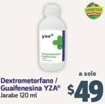 Farmacon Dextrometorfano / Guaifenesina YZA Jarabe 120ml oferta