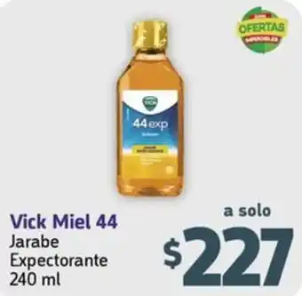 Vick Miel 44 Jarabe Expectorante 240ml