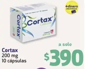 Farmacon Cortax 200mg 10 cápsulas oferta