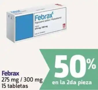 Farmacon Febrax 275mg / 300mg 15 tabletas oferta