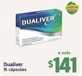 Dualiver 16 cápsulas