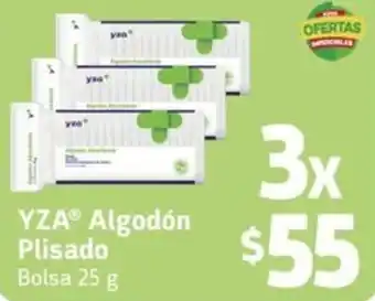 Farmacon YZA Algodón Plisado Bolsa 3x25g oferta