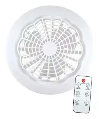 Mercado Libre Foco Led 30w Luldex 1101 Ventilador Dimeable Control Remoto Luz Blanca Color De La Luz Blanco Frío oferta