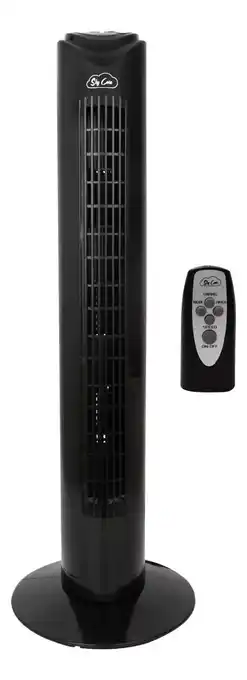 Mercado Libre Ventilador de torre Sky Care ADT01-33 Pul negro 110 V oferta