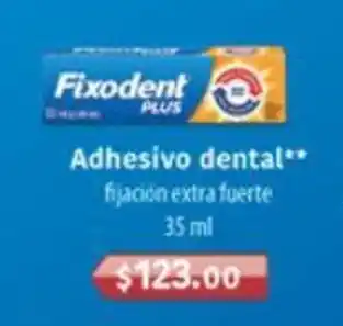 Farmacias Similares Adhesivo dental fijación extra fuerte 35 ml oferta