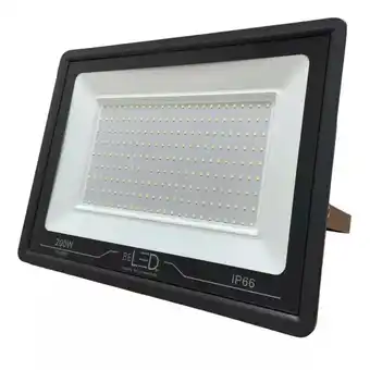 Mercado Libre Reflector Led 200 Watts Ultradelgado Exterior Alta Potencia Color de la carcasa Negro oferta