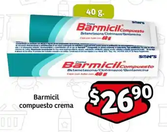 Soriana Express Barmicil compuesto crema 40 g. oferta