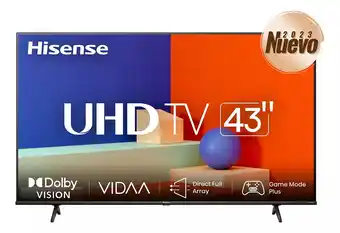 Mercado Libre Pantalla 43 Vidaa, Hisense, 43a6kv, Smart Tv, 4k oferta